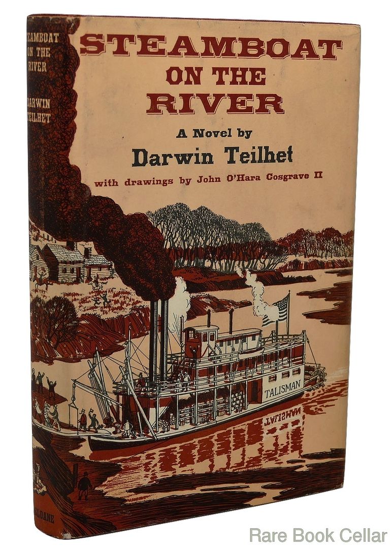 TEILHET, DARWIN - Steamboat on the River