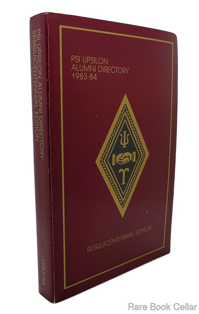  - Psi Upsilon Fraternity Alumni Directory 1983-84