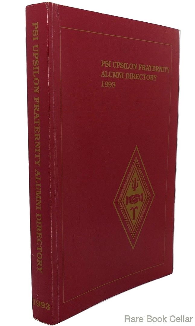  - Psi Upsilon Fraternity Alumni Directory 1993