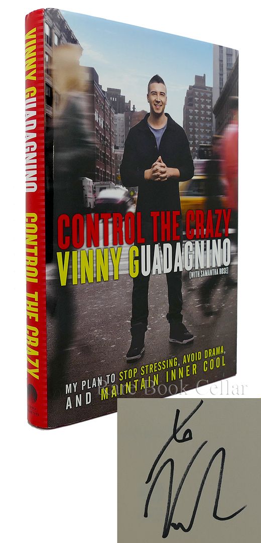 VINNY GUADAGNINO &  SAMANTHA ROSE - Control the Crazy Signed 1st