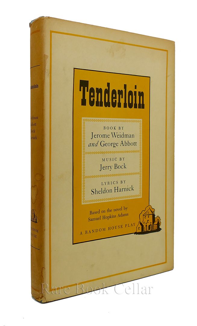 JEROME WEIDMAN, JERRY BOCK, SHELDON HARNICK - Tenderloin: A New Musical Comedy
