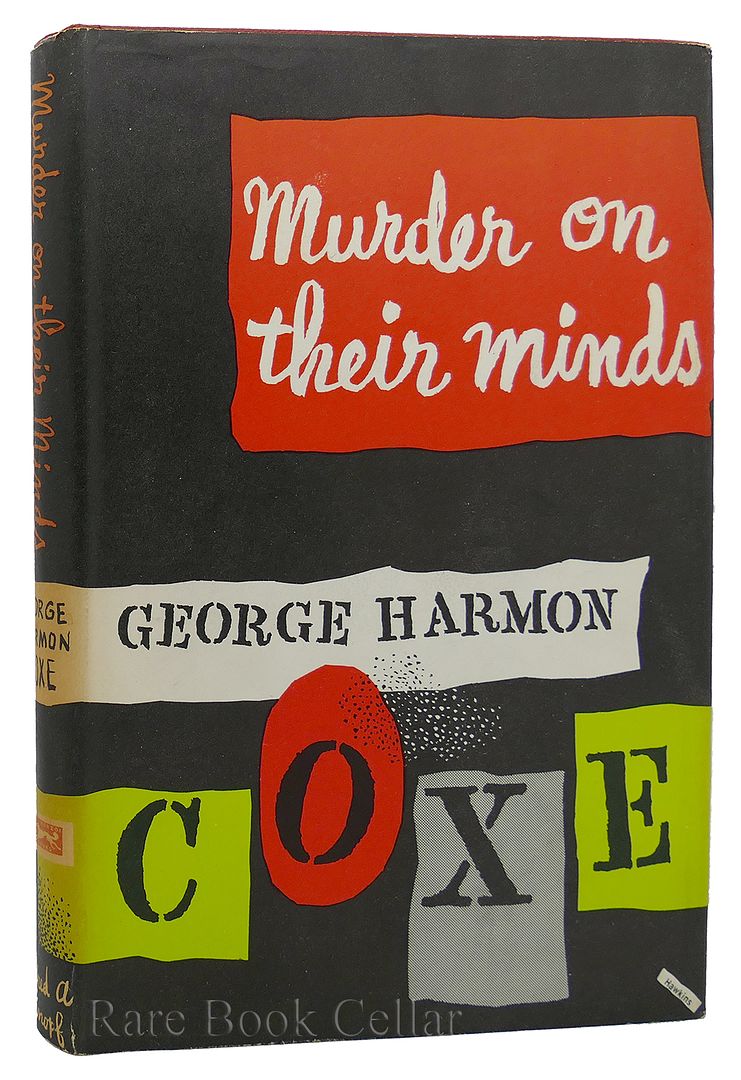 GEORGE HARMON COXE - Murder on Their Minds
