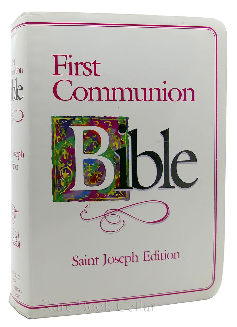  - First Communion Bible. St. Joseph Edition