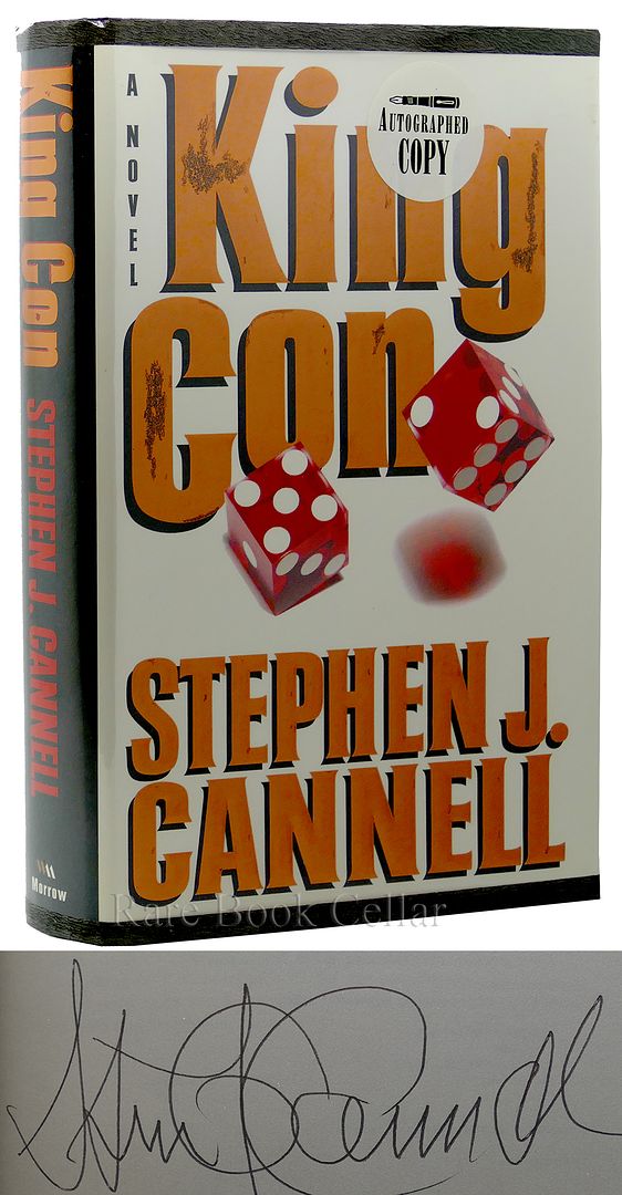STEPHEN J. CANNELL - King con Signed 1st