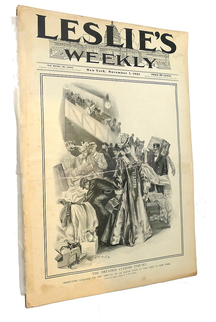  - Leslie's Weekly, Vol. XCIII No. 2409, New York, November 7, 1901