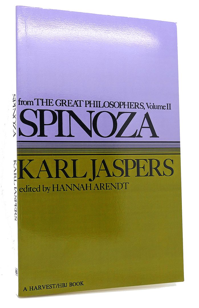 KARL JASPERS - Spinoza