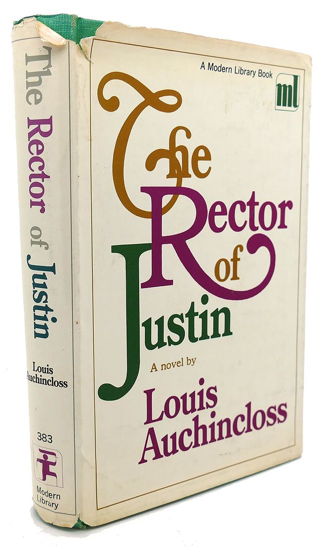LOUIS AUCHINCLOSS - The Rector of Justin