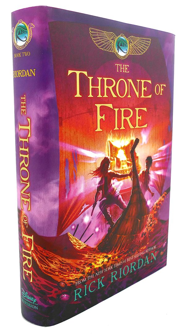 RICK RIORDAN - The Throne of Fire