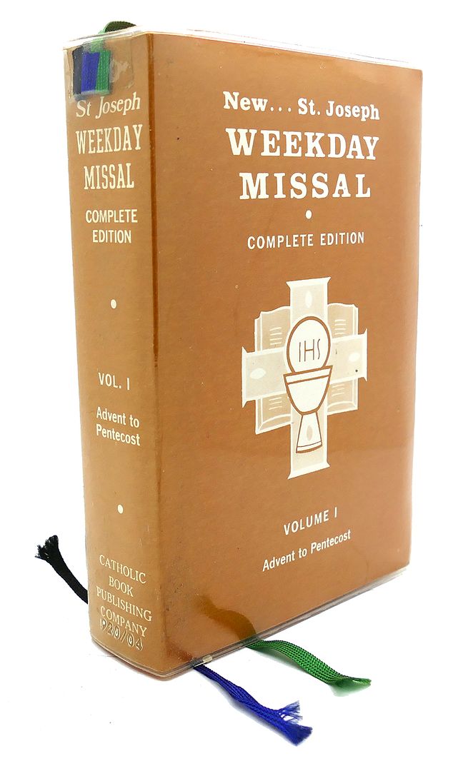  - New Saint Joseph Sunday Missal, Vol. 1 - Advent to Pentecost : Complete Edition