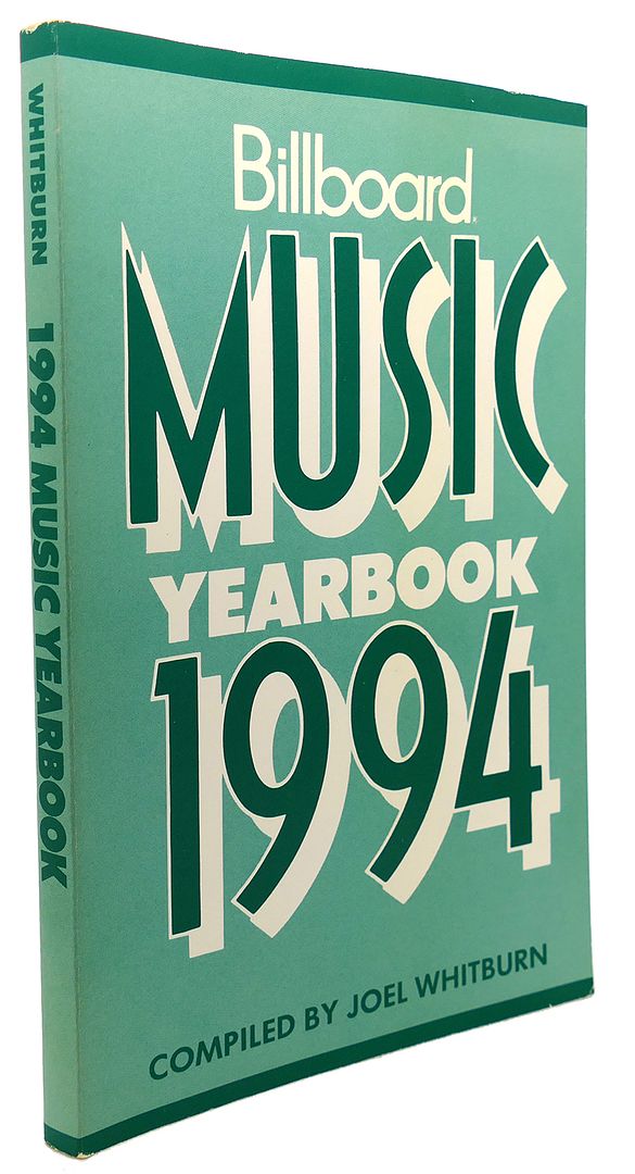 JOEL WHITBURN - Billboard Music Yearbook 1994