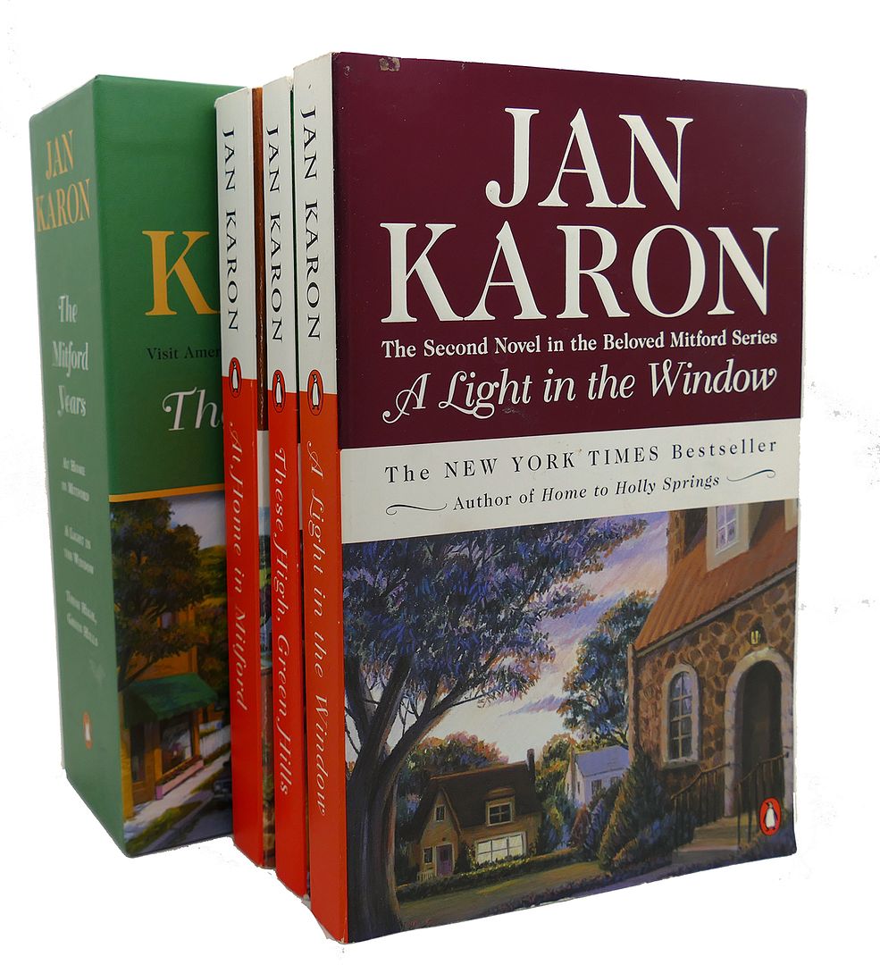 JAN KARON - The Mitford Years : At Home in Mitford, a Light in the Window, These High, Green Hills