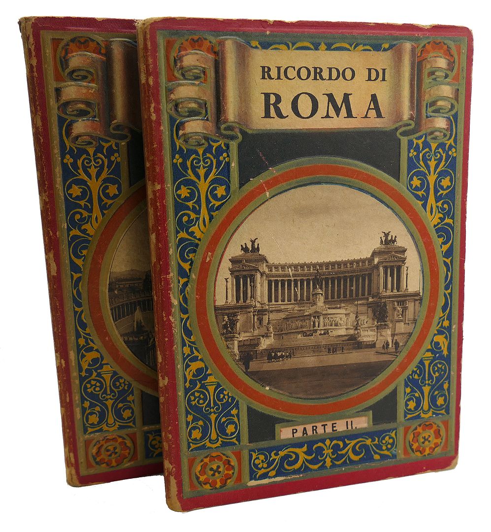COLLECTIF - Ricordo Di Roma, Parte I & II Texte en Italien, Anglais , Allemand, Francais.
