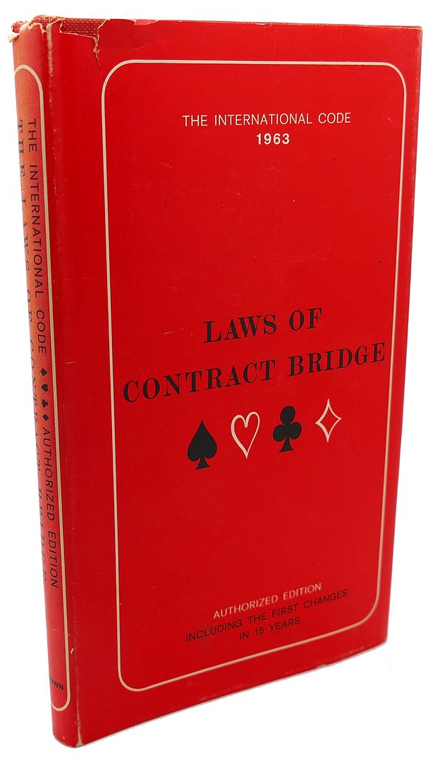  - Laws of Contract Bridge