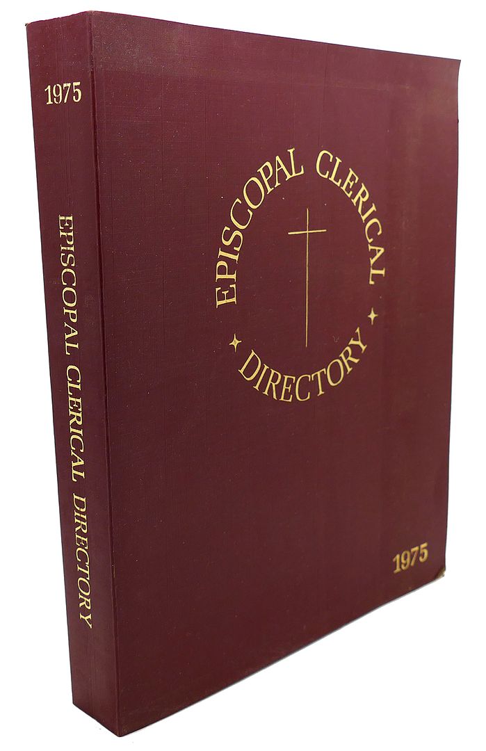  - Episcopal Clerical Directory , 1975 Edition