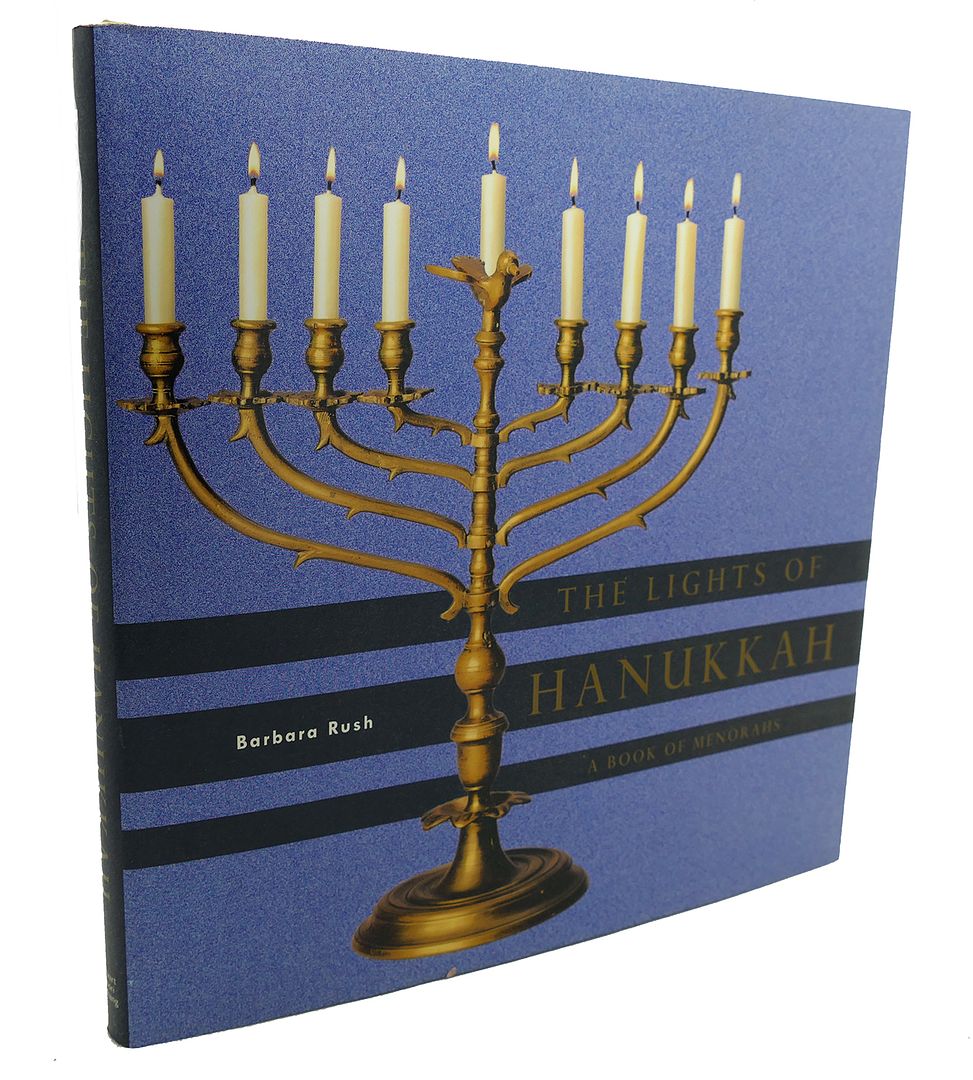 BARBARA RUSH - The Lights of Hanukkah a Book of Menorahs