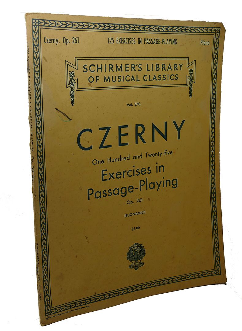 CZERNY - Czerny : One Hundred and Twenty-Five Exercies in Passage-Playing