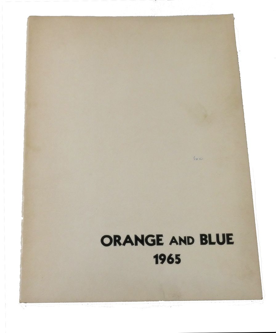  - Orange and Blue, 1965