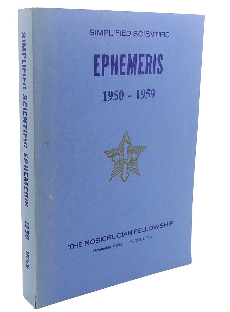  - Ephemeris 1950 - 1959