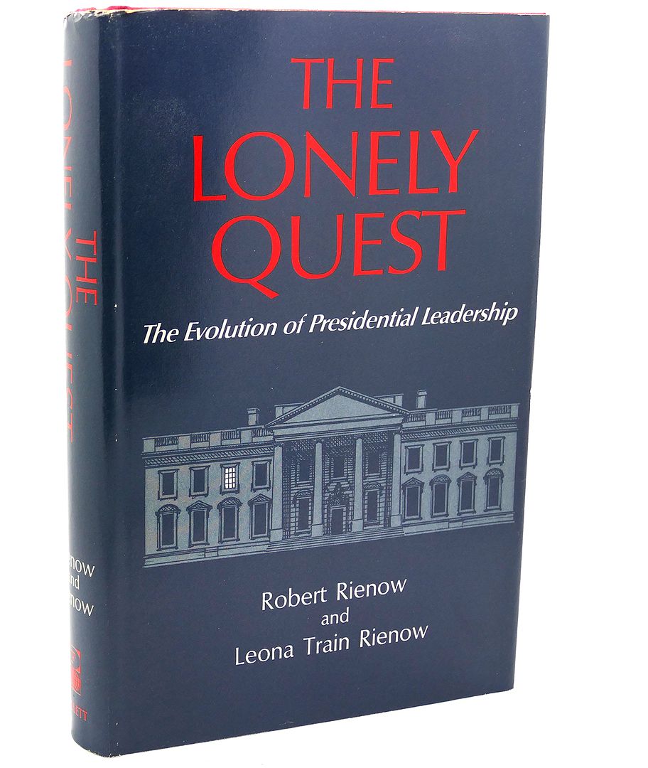 ROBERT RIENOW, LEONA TRAIN RIENOW - The Lonely Quest