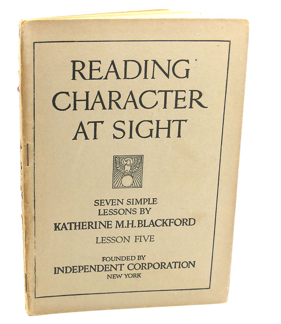 KATHERINE M. H. BLACKFORD - Reading Character at Sight : Lesson 7