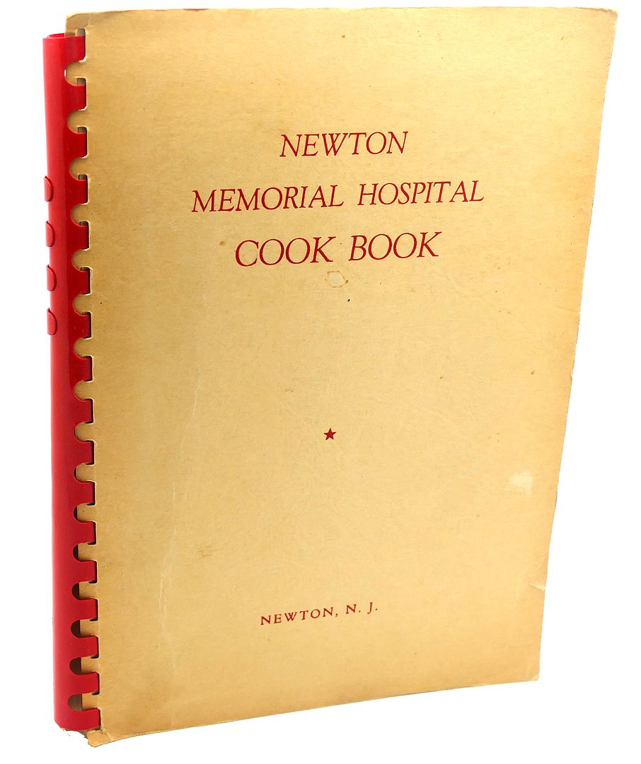  - Newton Memorial Hospital Cook Book