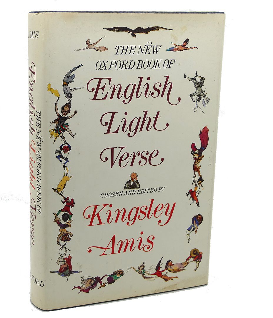 KINGSLEY AMIS - The New Oxford Book of English Light Verse