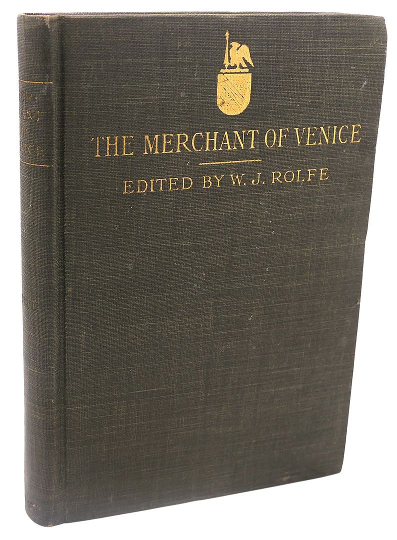 WILLIAM J. ROLFE - Shakespeare's Comedy of the Merchant of Venice