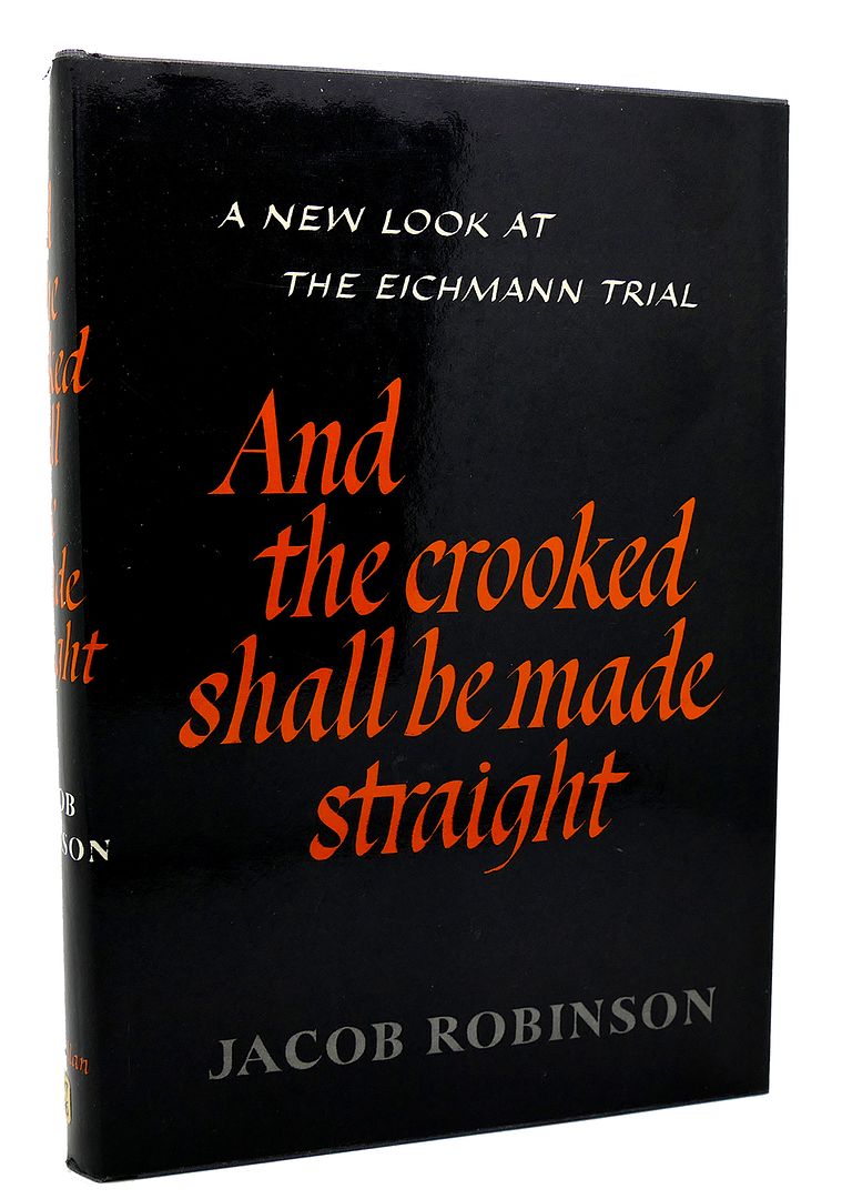 JACOB ROBINSON - And the Crooked Shall Be Made Straight