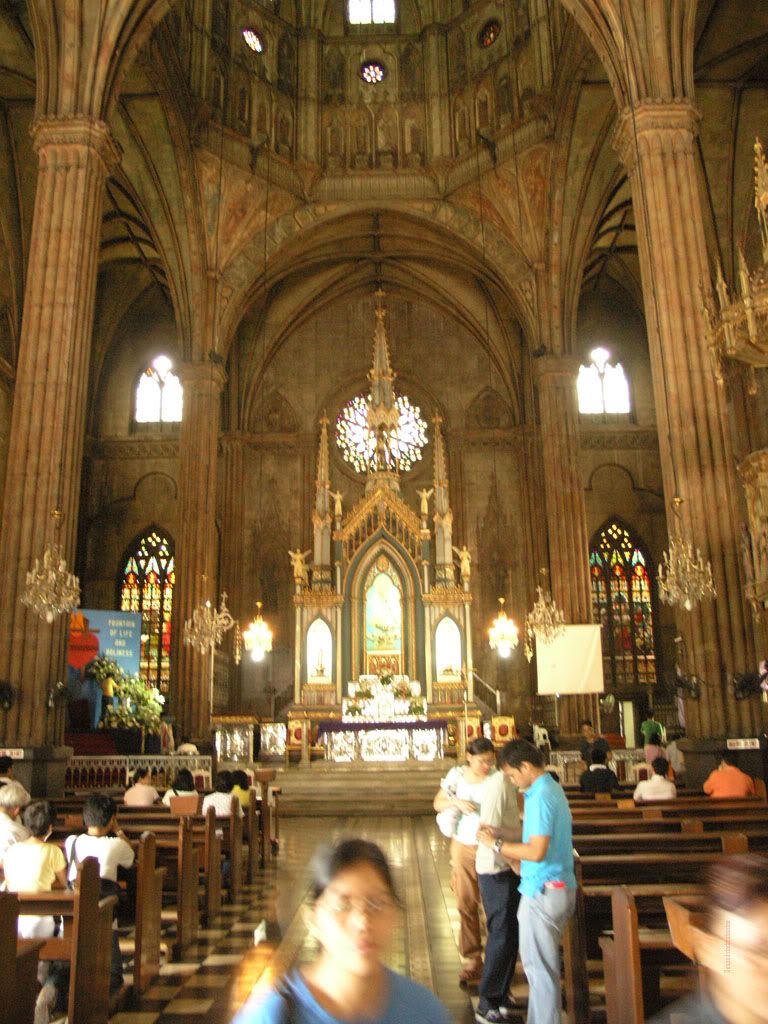 San Sebastian, from inside