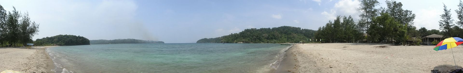 Panoramic View of Sweet Water Beach