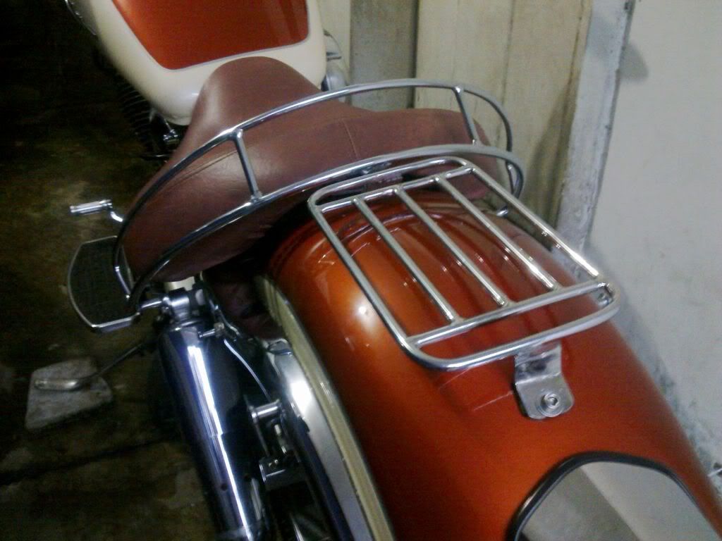 Honda motorcycle solo seat rails #7