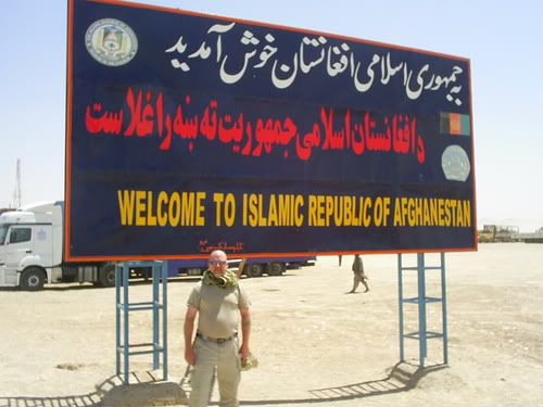 Mark at the Afghan /Iranian Border