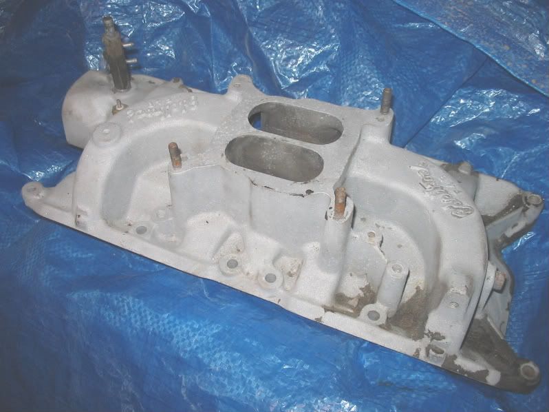 Vintage Edelbrock F4B CARB'd intake manifold(s) 260 289 302 Ford