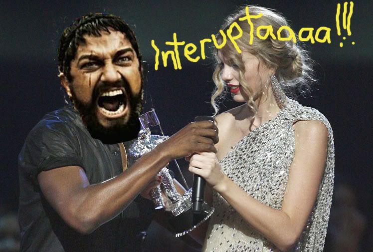 INTERRUPTED KANYE SPARTA TAYLOR SWIFT Pictures, Images and Photos