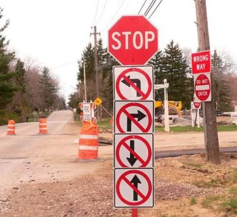 Funny road signs Pictures, Images and Photos