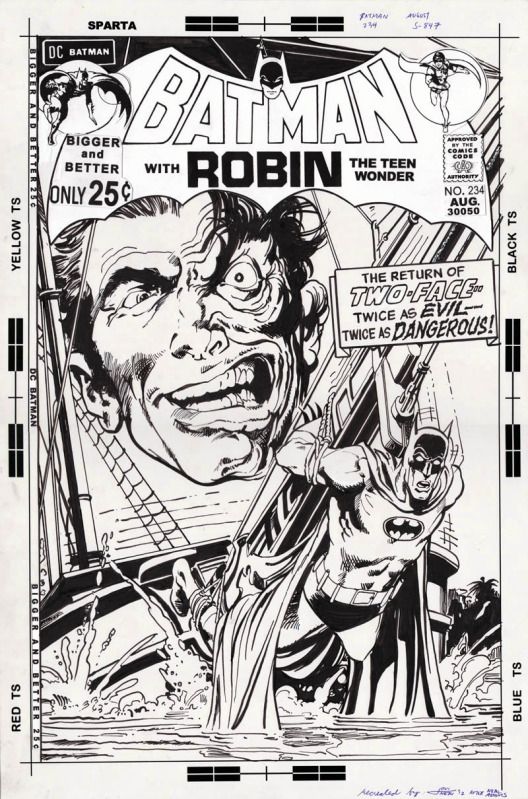 Batman 234 Neal Adams Cover Recreation - Statue Forum