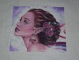 cross stitch,haed