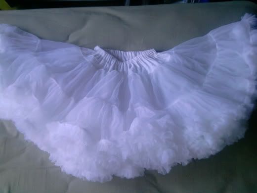 I ordered a small size white petticoat from their ebay store they answered