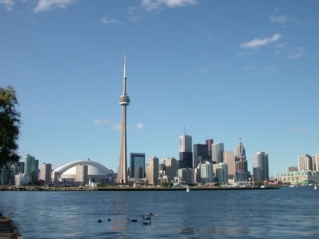 Toronto skyline.  Property of Kelvin Chan.
