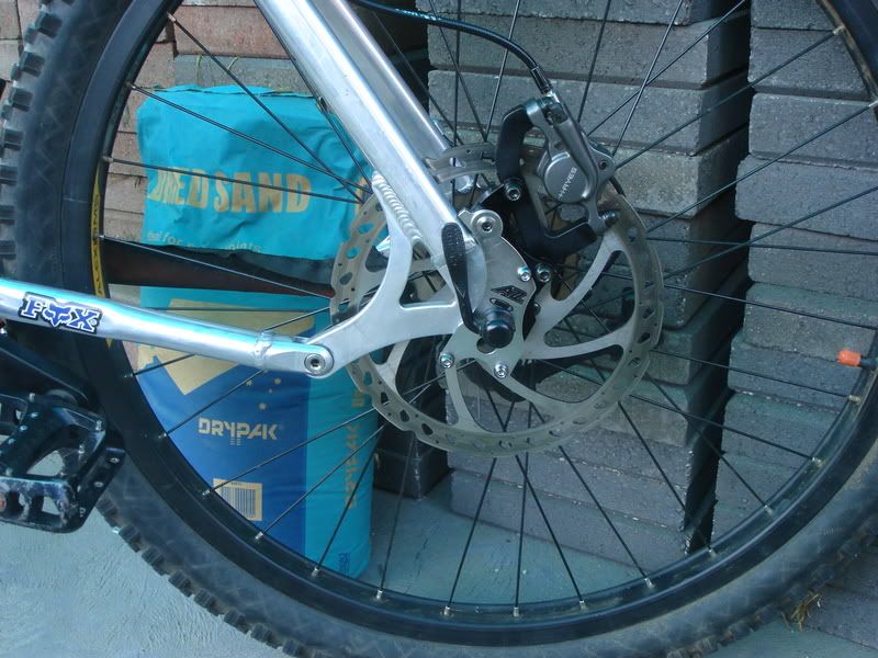 adding disc brakes to a non disc frame