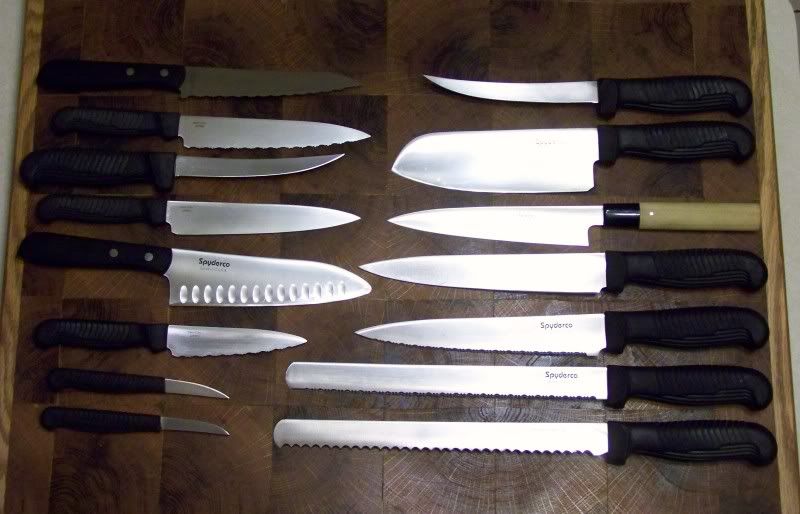 Spyderco Kitchen Knife Set, Knives, Kitchen Knives