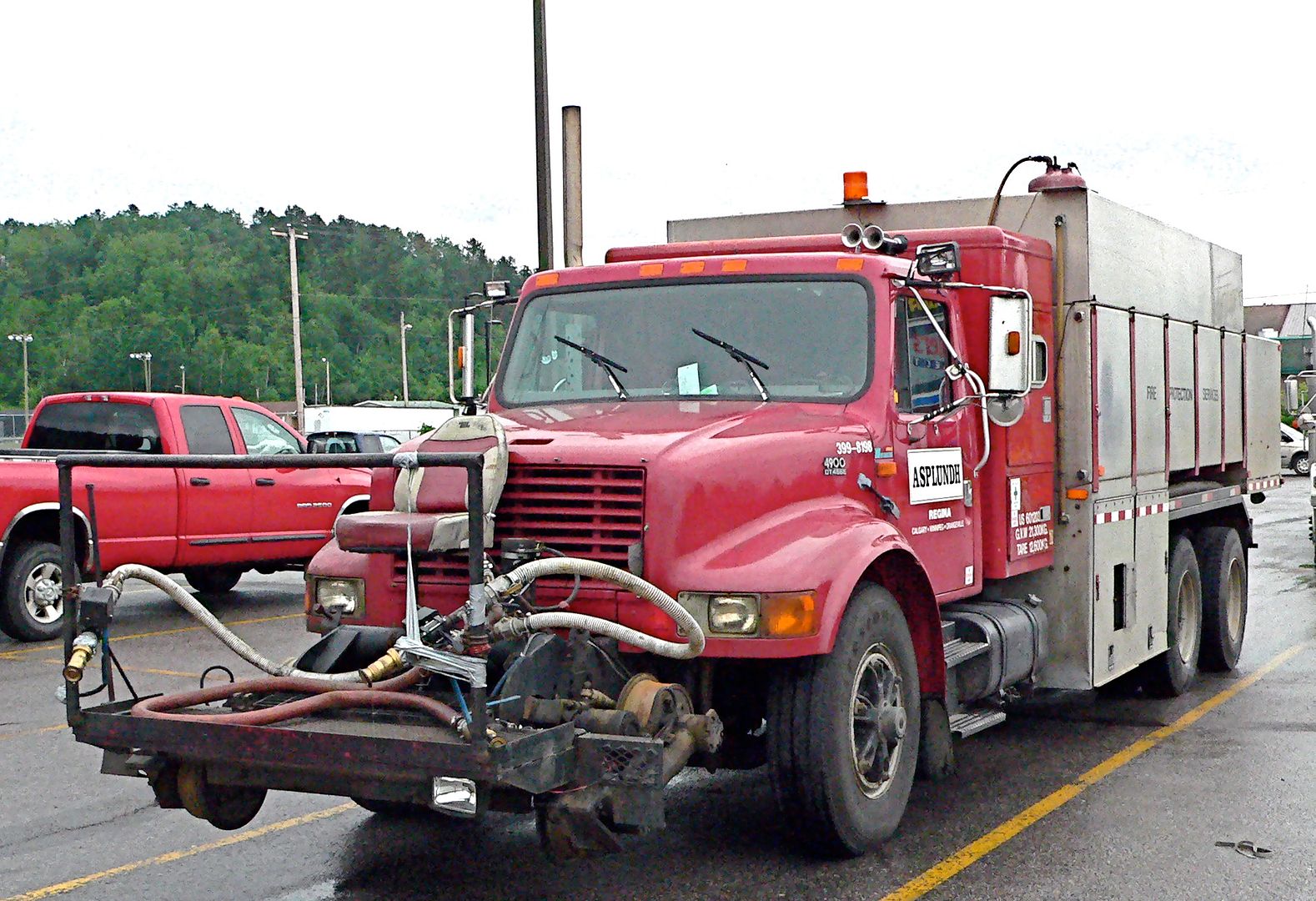 forest fire truck