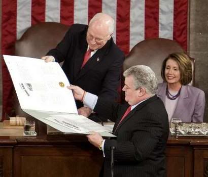 cheney senate certifying obama Pictures, Images and Photos