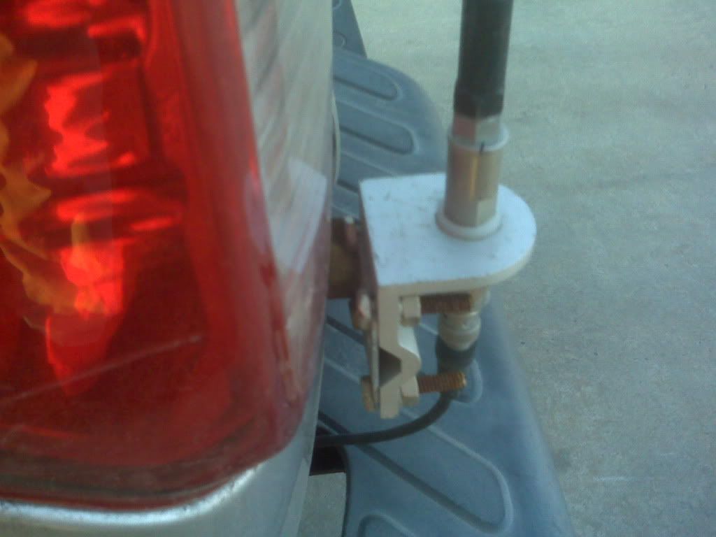 CB antenna mounting options w/ tonneau cover noob question Nissan