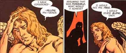 Lucifer#50 Samael has Oedipal issues.  We knew that.