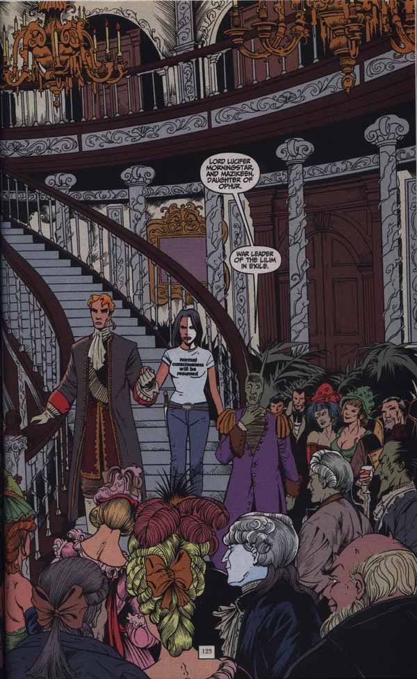 Lucifer and Mazikeen ball