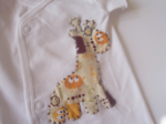 Brown Ooga Booga-Embellished tee