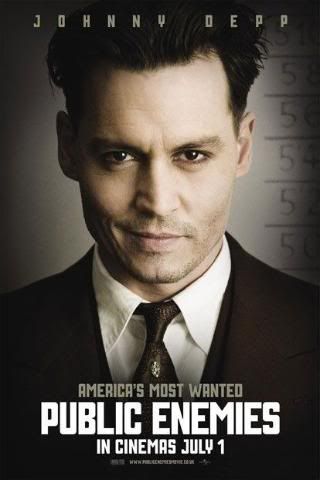 Johnny Depp And Wife 2009. Public Enemies (2009) Poster