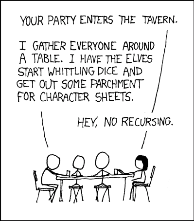 Recursing