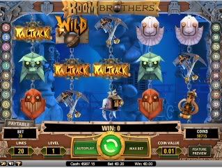 Boom Brothers Video Slot Machine